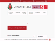 Tablet Screenshot of comune.neive.cn.it
